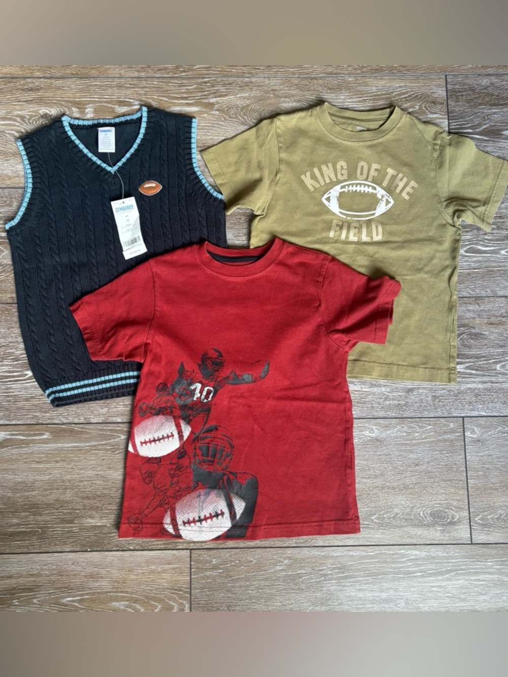 Classic Gymboree Football Themed Lot